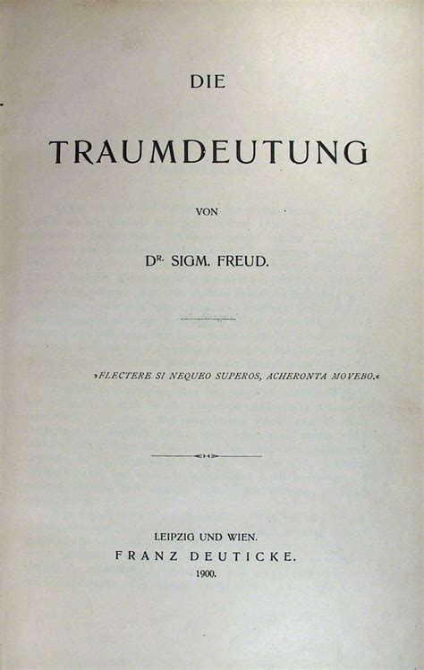 The Interpretation Of Dreams Freud Museum London