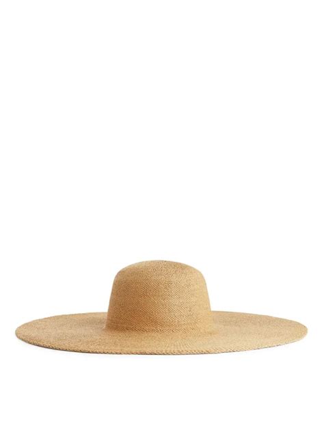 Arket Wide Brim Straw Hat Summer Hat Trends 2020 Popsugar Fashion