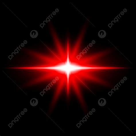 efeito de raio de reflexo de luz vermelha abstrata iluminado em fundo escuro png fundo resumo