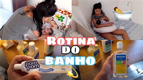 Rotina Do Banho Da Alícia 👶 Giovanna Samara Youtube