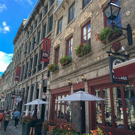 The Narrow Cobblestone Streets Of Old Montreal Make It The Perfect