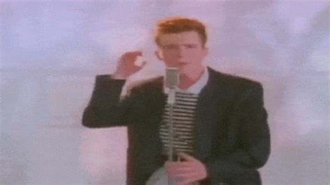 Rick Astley Never Gonna Give You Up Animated Gif