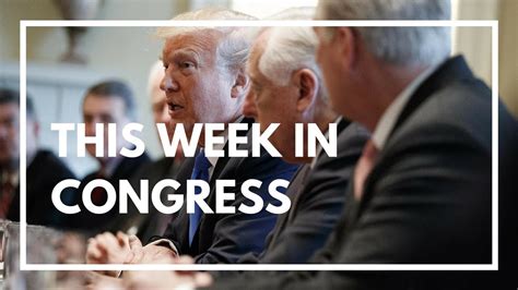This Week In Congress The Week Of Monday April 16th