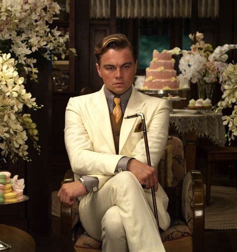 Jay Gatsby From The Great Gatsby 1920s Mens Fashion Great Gatsby Men Outfit Gatsby Men Outfit