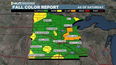 Fall Colors Peaking Later In 2022 Compared To Recent Years Cbs Minnesota