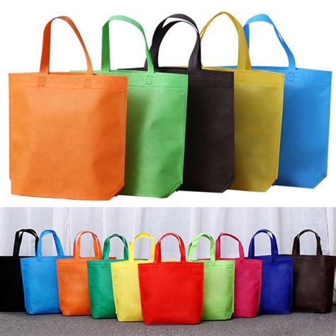 32383645cm Reusable Shopping Bag Women Shoulder Tote Non Woven