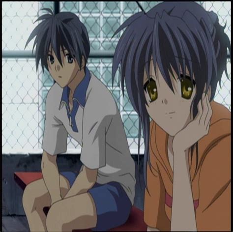 Okazaki Tomoya And Sagara Misae Clannad Danbooru