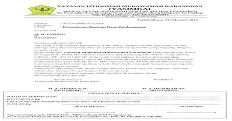 Surat Proposal Doc Document