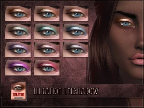 Remussirion Titration Eyeshadow Ts4 Download Emily Cc Finds