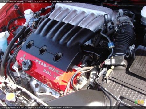 38 Liter Sohc 24 Valve Mivec V6 Engine For The 2007 Mitsubishi Eclipse