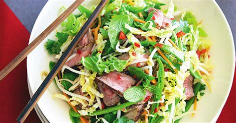 Beef And Crunchy Wombok Salad New Zealand Womans Weekly Food