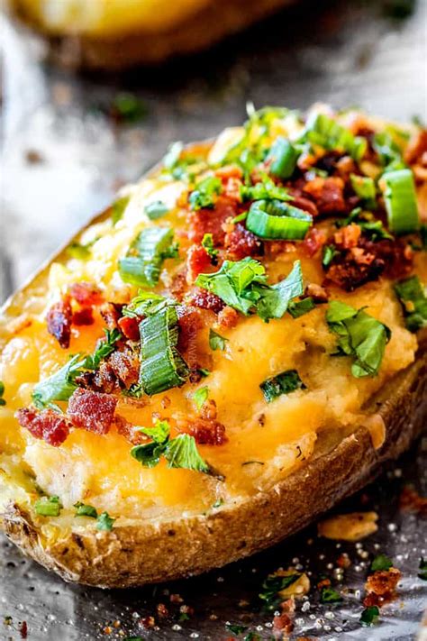 We've all had excellent baked potatoes and terrible baked potatoes. Twice Baked Potatoes (Make Ahead & Freezer Instructions)