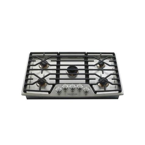 Signature Kitchen Suite 36 In Gas Cooktop In Stainless Steel With 5