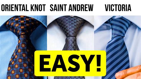 How To Tie A Tie In A Minute The Easiest Tutorial Youtube