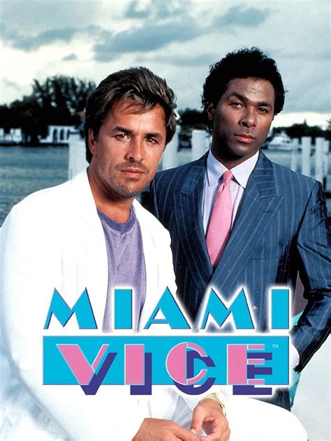 Miami Vice Sonny Crockett And Ricardo Tubbs Poster