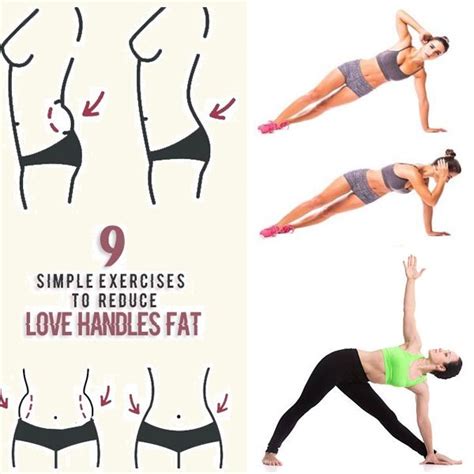 15 Best Exercises To Reduce Love Handles Fast At Home Love Handles Best Love Handle Workout