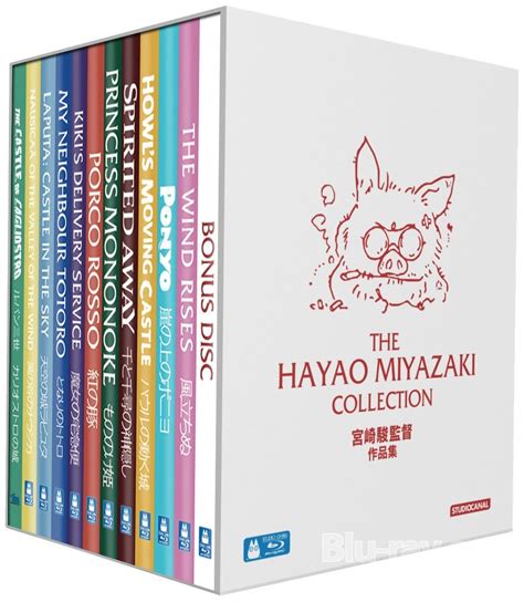 The Hayao Miyazaki Collection Blu Ray