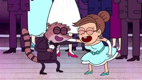 Image S7e27112 Rigby And Eileen Laughingpng Regular Show Wiki