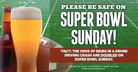 Accidents Due To Drunk Driving Doubled On Super Bowl Sunday