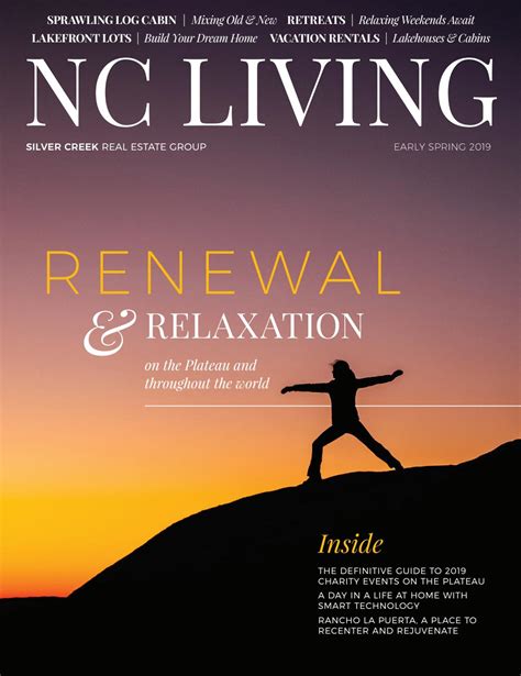 Nc Living Magazine Early Spring By Silver Creek Real Estate Group Issuu