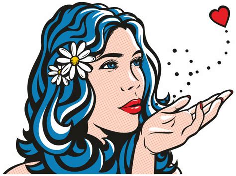 Woman Blowing A Kiss Illustrations Royalty Free Vector Graphics And Clip Art Istock