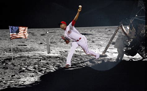 Always Wondered How Fast A Pitch Would Be On The Moon Wonder No More