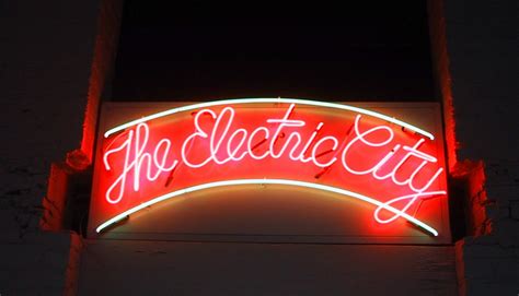 Electric City Sign At Trolley Museum Scranton Pa Clark Westfield