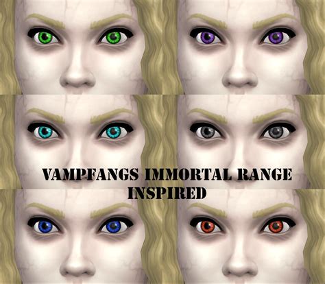 Vampire Eyes And Veins By Simwitch