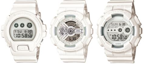 G Shock X Greats The Whiteout Collection G Central G Shock Watch Blog