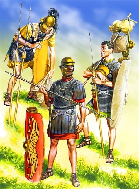 Legionary Infantryman Late Republic Period Pictish Warrior Fall Of