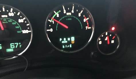 Actualizar 72+ imagen blinking red light above temp gauge on jeep