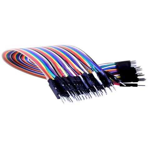 Pin Male To Male Jumper Wire Cable Long Walmart Com