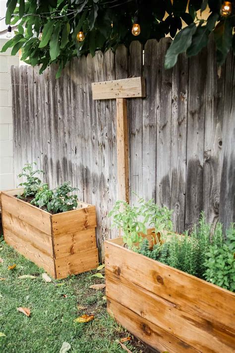 Diy Wooden Herb Garden Planters For Less Than 100 College Housewife