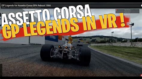 Gp Legends For Assetto Corsa Spa Reboot Youtube