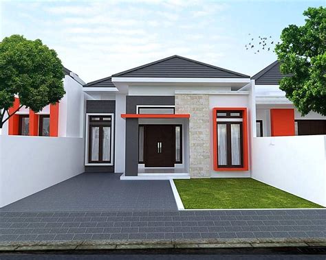 desain rumah minimalis type tampak depan lantai