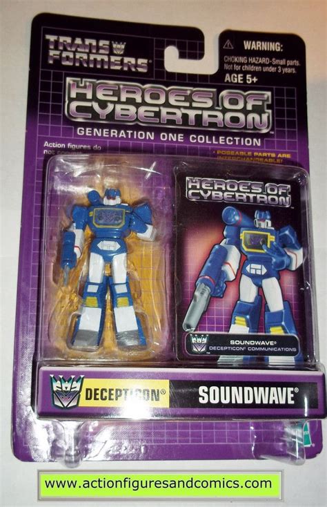 Transformers Pvc Soundwave Heroes Of Cybertron Hoc Hasbro Toys Action