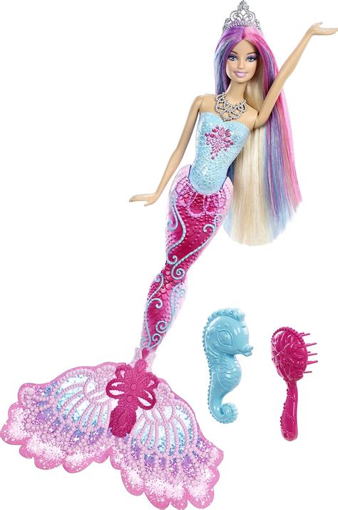 barbie color magic mermaid doll toys and games