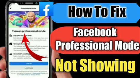 How To Fix Facebook Professional Mode Option Not Showing 2022
