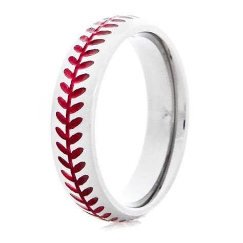Https://tommynaija.com/wedding/baseball Wedding Ring Set