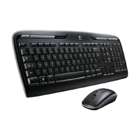 Logitech Mk330 Wireless Keyboard And Mouse Combo Black Xcite Alghanim