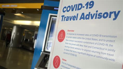 Covid California Added Back To Ny Nj And Ct Travel Advisory