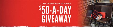 Gift cards can be used on titles from any category, featured items, collectibles, textbooks, and dvds. Half Price Books - HPB Back To School Last Chance Gift Card Giveaway