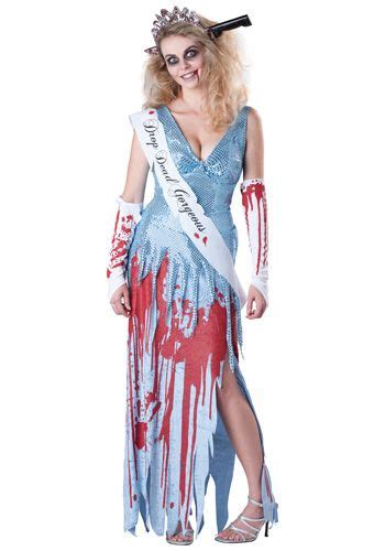 Drop Dead Prom Queen Costume Zombie Bride Costume Halloween Fancy Dress Fancy Dress Costumes