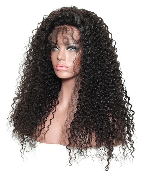 Msbuy Undetected Lace Frontal Wigs For Black Women Deep Curly Density Lace Wigs With