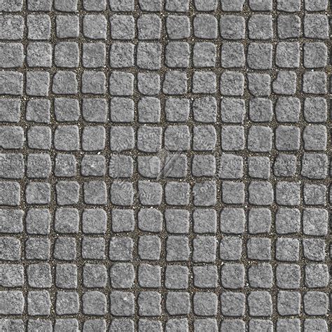 Street Paving Cobblestone Texture Seamless 07424