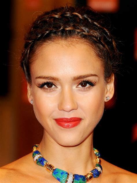 Hands Down These Are Jessica Albas Best Makeup Looks French Braid