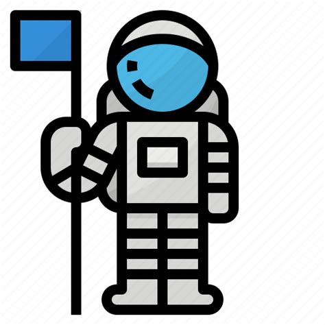 Astronaut Icon Download On Iconfinder On Iconfinder
