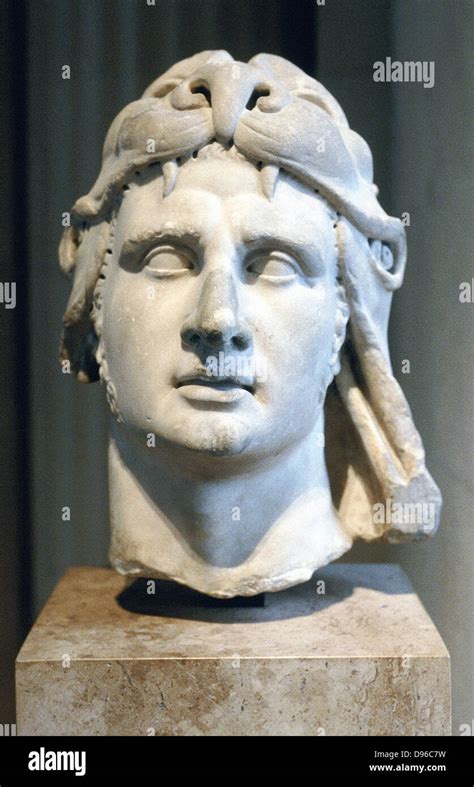 Alexander The Great 356 323 Bc Alexander Iii Of Macedon Portrait
