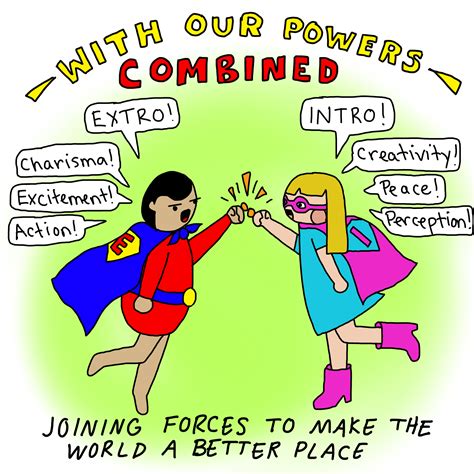 Join Forces Introvert Doodles
