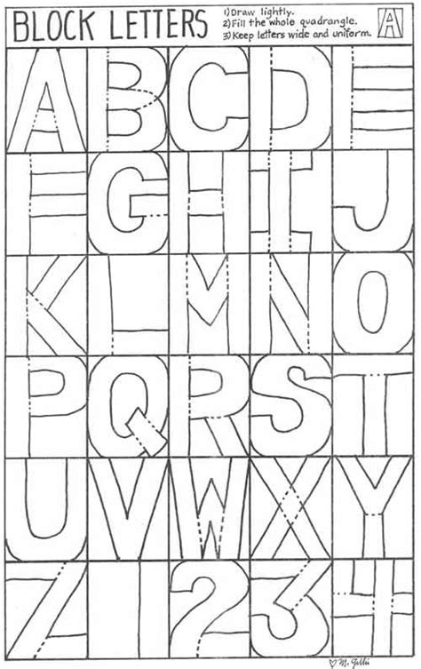 Well, if they were all different, we could when we want to arrange a group of items in which some of the items are identical, we can use something called the mississippi rule. block letters | Block lettering, Lettering, Art lessons ...